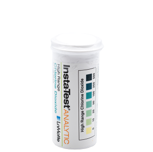 Tiras reactivas para medición de ClO<sub>2</sub>